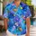 Tropical Blue Tang and Clownfish for Sunny Coastal Getaways and Ocean-Loving Families Hawaiian Shirt - 1