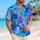 Tropical Blue Tang and Clownfish for Sunny Coastal Getaways and Ocean-Loving Families Hawaiian Shirt - 6