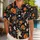 Spooky Pumpkin and Costume Characters for Halloween Beach Parties and Fall Getaways Hawaiian Shirt - 1