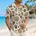Leopard Rosettes and Safari Paw Tracks for Tropical Resort Days and Island Escapes Hawaiian Shirt - 6