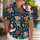 Festive Cartoon Mouse Friends for Christmas Celebrations and Tropical Holiday Getaways Hawaiian Shirt - 1