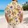 Playful Orange Tiger and Island Icons for Sunny Summer Getaways and Beach Holidays Hawaiian Shirt - 2