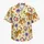 Playful Orange Tiger and Island Icons for Sunny Summer Getaways and Beach Holidays Hawaiian Shirt - 7