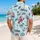 Red Lobsters And Sailboats For Sunny Family Cruise And Island Getaway Days Hawaiian Shirt - 2