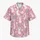 Cute White Bunny and Pink Flowers for Sunny Summer Beach Days with Kids Hawaiian Shirt - 7