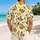 Cheerful Citrus Birds and Sunny Blooms for Tropical Getaways and Beach Days Hawaiian Shirt - 2