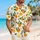 Cheerful Citrus Birds and Sunny Blooms for Tropical Getaways and Beach Days Hawaiian Shirt - 6