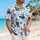 Nautical Mouse Sailor Motifs for Sunny Cruise Getaways and Relaxed Summer Vacations Hawaiian Shirt - 6