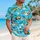 Cartoon Sea Friends and Island Flowers for Sunny Beach Getaways and Summer Vacations Hawaiian Shirt - 6
