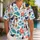 Playful Floppy-Eared Cartoon Dog for Sunny Island Getaways and Summer Celebrations Hawaiian Shirt - 1