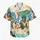 Cheerful Island Animal Friends for Beach Vacations and Family Summer Getaways with Dad Hawaiian Shirt - 7