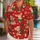 Cheerful Santa Hat Mouse Motifs for Festive Christmas Beach Getaways and Vacations Hawaiian Shirt - 1