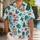Festive Santa Hat Mouse and Holiday Icons for Christmas Cheer and Winter Getaways Hawaiian Shirt - 1