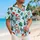 Festive Santa Hat Mouse and Holiday Icons for Christmas Cheer and Winter Getaways Hawaiian Shirt - 6