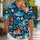 Orange Kittens And Blue Crocodiles For Playful Island Getaways And Summer Beach Days Hawaiian Shirt - 1