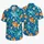 Playful Tropical Fish And Blue Turtle Ocean Escape For Sunny Summer Beach Days Hawaiian Shirt - 5