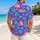 Sleepy Pink Lagoon Creatures for Retro Summer Beach Days and Island Getaways Together Hawaiian Shirt - 2