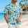 Nautical Ocean Liner Icons for Family Cruises and Sunny Island Getaways Hawaiian Shirt - 6