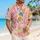 Pastel Theme Park Treats And Sweet Snacks For Whimsical Summer Vacation Getaways Hawaiian Shirt - 6