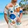 Clownfish And Blue Tang Reef Fish For Sunny Beach Days And Tropical Getaways Hawaiian Shirt - 6
