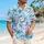 Whimsical Snowmen for Sunny Tropical Getaways and Cheerful Summer Vacation Style Hawaiian Shirt - 6