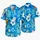Blue Island Animal and Tropical Flower Hawaiian Style for Sunny Beach Getaways Hawaiian Shirt - 5