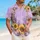 Purple Sunflower Fairytale Outfit for Halloween Parties and Whimsical Resort Getaways Hawaiian Shirt - 6