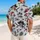 Pirate Skull and Cutlass Motifs for Tropical Cruise Nights and Island Getaway Fun Hawaiian Shirt - 2