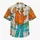 Cheerful Floppy-Eared Dog in Orange Hoodie for Playful Island Getaways and Gifts Hawaiian Shirt - 7