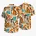 Bouncy Orange Tiger and Tropical Leaves for Playful Island Getaways and Sunny Days Hawaiian Shirt - 5