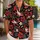 Red-Crested Koi Fish And Scarlet Waves For Bold Tropical Getaways And Aquarium Fans Hawaiian Shirt - 1