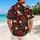 Red-Crested Koi Fish And Scarlet Waves For Bold Tropical Getaways And Aquarium Fans Hawaiian Shirt - 2