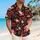 Red-Crested Koi Fish And Scarlet Waves For Bold Tropical Getaways And Aquarium Fans Hawaiian Shirt - 6