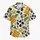 Yellow Plaid Cowboy Star and Blue Denim Buckle for Western Beach Days and Summer Fun Hawaiian Shirt - 7