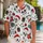 Spooky Christmas Skulls for Festive Holiday Beach Days and Winter Getaways Hawaiian Shirt - 1