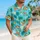 Cheerful Vacation Dog and Tropical Icons for Sunny Beach Getaways and Cartoon Fans Hawaiian Shirt - 6