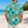Cheerful Vacation Dog and Tropical Icons for Sunny Beach Getaways and Cartoon Fans Hawaiian Shirt - 2