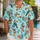 Tropical Toucan And Island Mouse Beach Scene For Sunny Summer Getaways And Vacations Hawaiian Shirt - 1