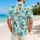 Tropical Toucan And Island Mouse Beach Scene For Sunny Summer Getaways And Vacations Hawaiian Shirt - 2