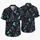 Spooky Mansion Ghosts and Tropical Botanicals for Halloween Beach Getaways and Parties Hawaiian Shirt - 5