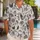 Playful Cartoon Island Animals for Sunny Getaways and Relaxed Coastal Weekend Escapes Hawaiian Shirt - 1