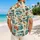 Vintage Mouse Traveler Postcard Motifs for Sunny Island Getaways and Summer Escapes Hawaiian Shirt - 2