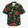 Fanged Sea Monsters and Tropical Blooms for Spooky Beach Getaways and Halloween Escapes Hawaiian Shirt - 7