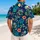 Vibrant Zombie Faces and Grasping Hands for Halloween Beach Parties and Horror Fans Hawaiian Shirt - 2