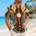 Golden Pocket Watch and Tailored Waistcoat Style for Cruise Vacations and Halloween Hawaiian Shirt - 6
