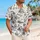 Vintage Resort Travel Icons for Sunny Island Getaways and Theme Park Vacations Hawaiian Shirt - 6