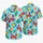 Red Crabs and Reef Fish for Playful Undersea Vacation Adventures by the Shoreline Hawaiian Shirt - 5
