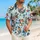 Nautical Animal Captain Medallions for Cruise Holidays and Sunny Coastal Getaways Hawaiian Shirt - 6