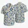 Sicilian Maiolica Tiles for Coastal Getaways and Mediterranean Summer Escapes Hawaiian Shirt - 5
