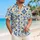 Sicilian Maiolica Tiles for Coastal Getaways and Mediterranean Summer Escapes Hawaiian Shirt - 6